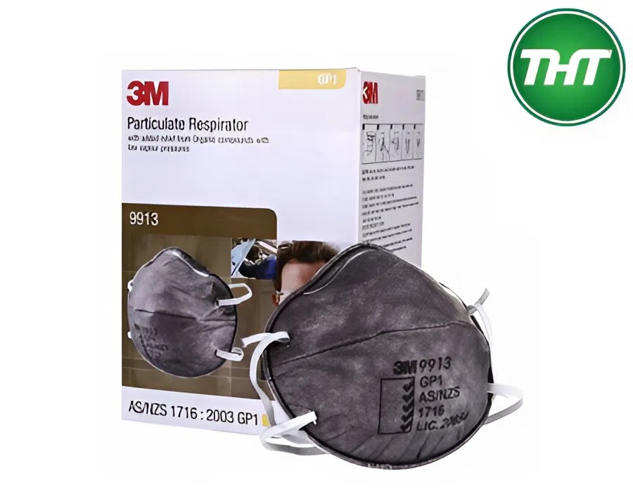 KHẨU TRANG PHÒNG ĐỘC 3M 9913 - Hình ảnh 3