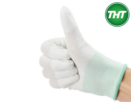 GĂNG TAY POLYESTER PHỦ PU ĐẦU NGÓN - Hình ảnh 3