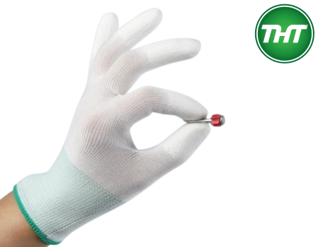 GĂNG TAY POLYESTER PHỦ PU ĐẦU NGÓN - Hình ảnh 2