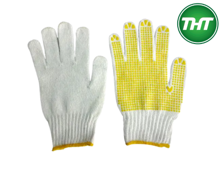 GĂNG TAY SỢI PHỦ HẠT NHỰA - Hình ảnh 2